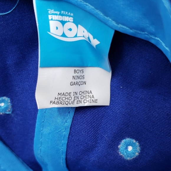 New Finding Dory Nemo Blue Cap 3D Disney Pixar Kids Snapback Hat - Picture 11 of 12